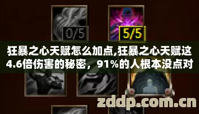 狂暴之心天赋怎么加点,狂暴之心天赋这4.6倍伤害的秘密,91%的人根本没点对 狂暴之心天赋怎么加点,狂暴之心天赋这4.6倍伤害的秘密,91%的人根本没点对