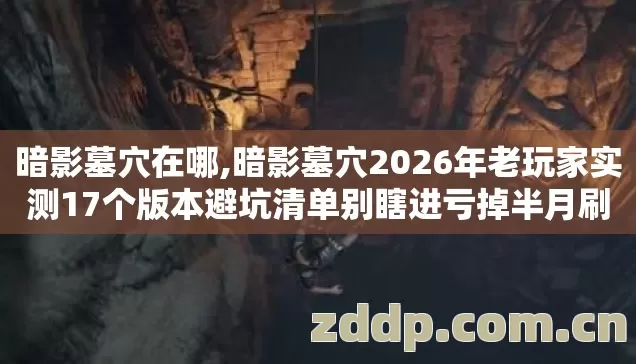 暗影墓穴2026年老玩家实测17个版本避坑清单别瞎进亏掉半月刷的所有装备图片
