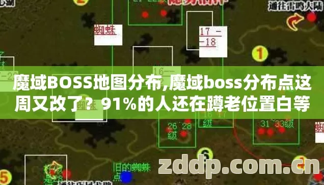 魔域boss分布点这周又改了图片