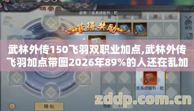 武林外传飞羽加点带图2026年89图片