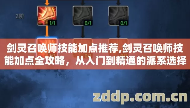 剑灵召唤师技能加点推荐,剑灵召唤师技能加点全攻略,从入门到精通的派系选择与实战思路 剑灵召唤师技能加点推荐,剑灵召唤师技能加点全攻略,从入门到精通的派系选择与实战思路