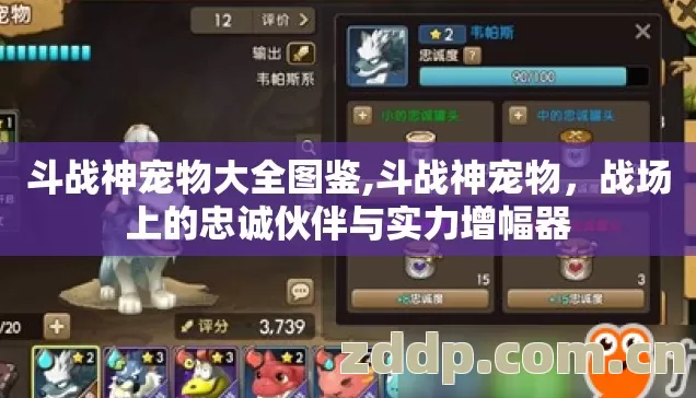 斗战神宠物大全图鉴,斗战神宠物,战场上的忠诚伙伴与实力增幅器 斗战神宠物大全图鉴,斗战神宠物,战场上的忠诚伙伴与实力增幅器