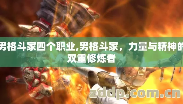 男格斗家四个职业,男格斗家,力量与精神的双重修炼者 男格斗家四个职业,男格斗家,力量与精神的双重修炼者