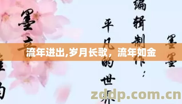 流年进出,岁月长歌,流年如金 流年进出,岁月长歌,流年如金