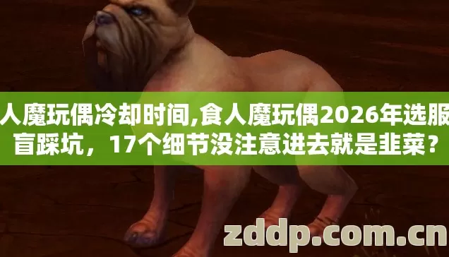 食人魔玩偶冷却时间,食人魔玩偶2026年选服别盲踩坑，17个细节没注意进去就是韭菜？