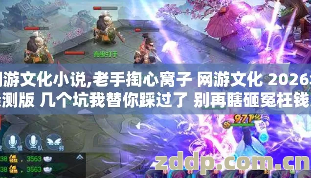 网游文化小说,老手掏心窝子 网游文化 2026年亲测版 几个坑我替你踩过了 别再瞎砸冤枉钱交学费