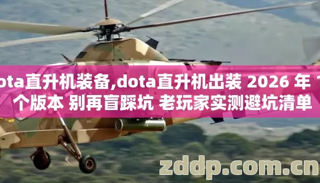 dota直升机装备,dota直升机出装 2026 年 17 个版本 别再盲踩坑 老玩家实测避坑清单