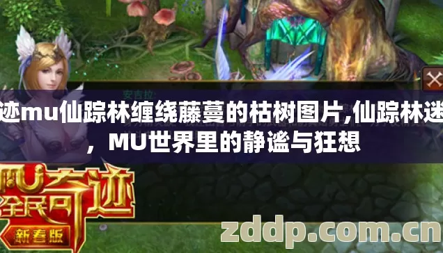 奇迹mu仙踪林缠绕藤蔓的枯树图片,仙踪林迷雾，MU世界里的静谧与狂想