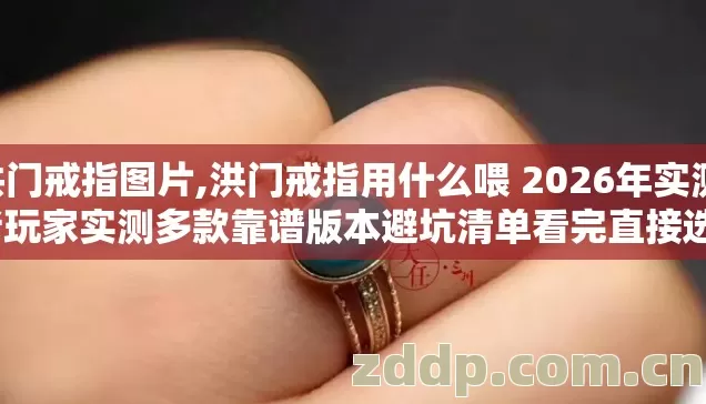 洪门戒指图片,洪门戒指用什么喂 2026年实测 老玩家实测多款靠谱版本避坑清单看完直接选？