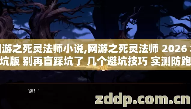 网游之死灵法师小说,网游之死灵法师 2026 年避坑版 别再盲踩坑了 几个避坑技巧 实测防跑路指南 网游之死灵法师小说,网游之死灵法师 2026 年避坑版 别再盲踩坑了 几个避坑技巧 实测防跑路指南
