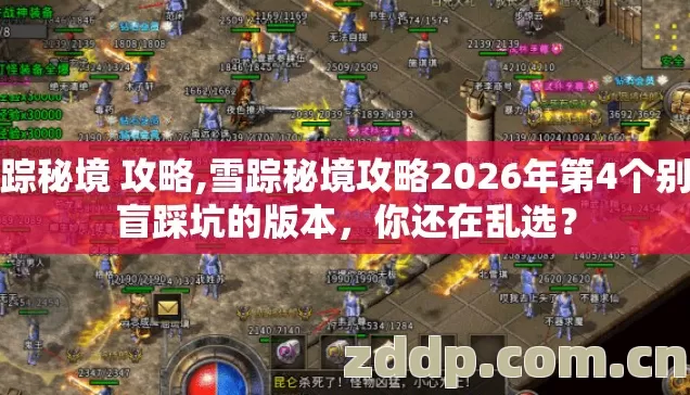 雪踪秘境 攻略,雪踪秘境攻略2026年第4个别再盲踩坑的版本，你还在乱选？