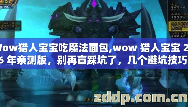 Wow猎人宝宝吃魔法面包,wow 猎人宝宝 2026 年亲测版,别再盲踩坑了,几个避坑技巧看完直接选? Wow猎人宝宝吃魔法面包,wow 猎人宝宝 2026 年亲测版,别再盲踩坑了,几个避坑技巧看完直接选?