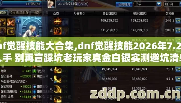 dnf觉醒技能大合集,dnf觉醒技能2026年7.2折入手 别再盲踩坑老玩家真金白银实测避坑清单 dnf觉醒技能大合集,dnf觉醒技能2026年7.2折入手 别再盲踩坑老玩家真金白银实测避坑清单