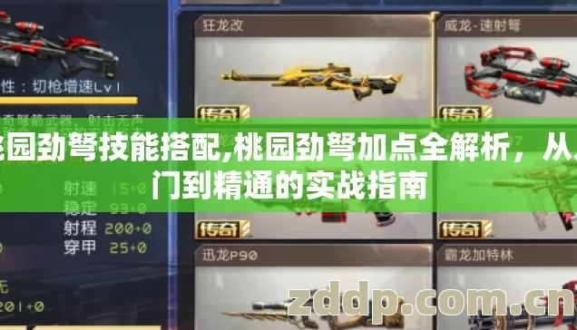 桃园劲弩技能搭配,桃园劲弩加点全解析,从入门到精通的实战指南 桃园劲弩技能搭配,桃园劲弩加点全解析,从入门到精通的实战指南