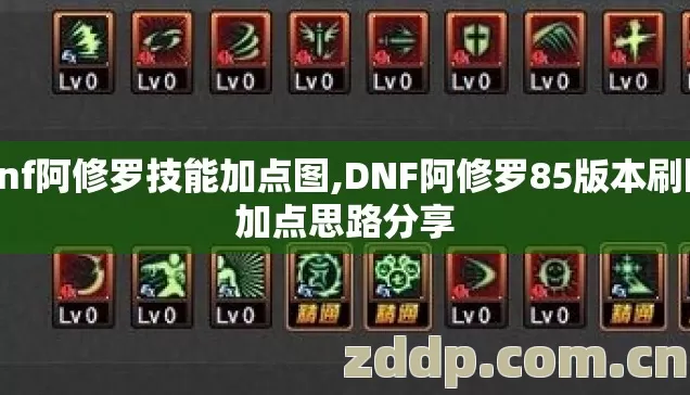dnf阿修罗技能加点图,DNF阿修罗85版本刷图加点思路分享 dnf阿修罗技能加点图,DNF阿修罗85版本刷图加点思路分享