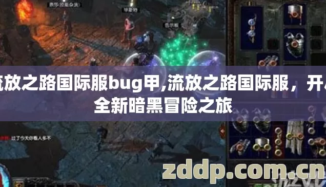流放之路国际服bug甲,流放之路国际服，开启全新暗黑冒险之旅