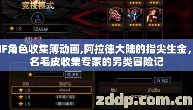 DNF角色收集簿动画,阿拉德大陆的指尖生金，一名毛皮收集专家的另类冒险记