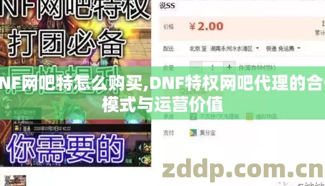 DNF网吧特怎么购买,DNF特权网吧代理的合作模式与运营价值 DNF网吧特怎么购买,DNF特权网吧代理的合作模式与运营价值