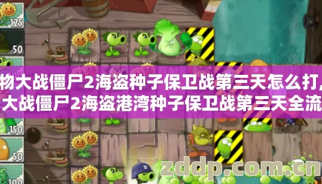 植物大战僵尸2海盗种子保卫战第三天怎么打,植物大战僵尸2海盗港湾种子保卫战第三天全流程攻略 植物大战僵尸2海盗种子保卫战第三天怎么打,植物大战僵尸2海盗港湾种子保卫战第三天全流程攻略