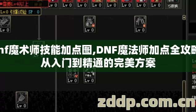 dnf魔术师技能加点图,DNF魔法师加点全攻略,从入门到精通的完美方案 dnf魔术师技能加点图,DNF魔法师加点全攻略,从入门到精通的完美方案
