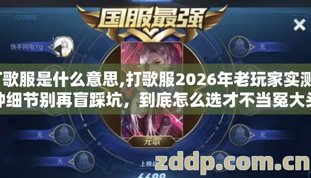 打歌服是什么意思,打歌服2026年老玩家实测7种细节别再盲踩坑，到底怎么选才不当冤大头