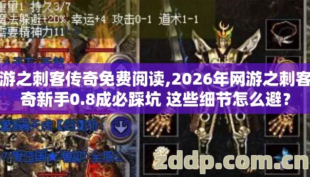 网游之刺客传奇免费阅读,2026年网游之刺客传奇新手0.8成必踩坑 这些细节怎么避? 网游之刺客传奇免费阅读,2026年网游之刺客传奇新手0.8成必踩坑 这些细节怎么避?