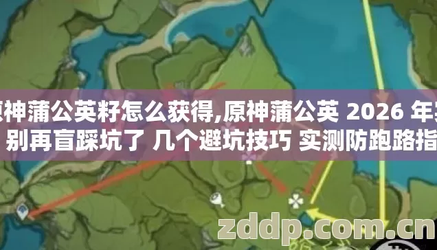 原神蒲公英籽怎么获得,原神蒲公英 2026 年实测 别再盲踩坑了 几个避坑技巧 实测防跑路指南? 原神蒲公英籽怎么获得,原神蒲公英 2026 年实测 别再盲踩坑了 几个避坑技巧 实测防跑路指南?