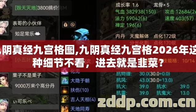 九阴真经九宫格图,九阴真经九宫格2026年这7种细节不看,进去就是韭菜? 九阴真经九宫格图,九阴真经九宫格2026年这7种细节不看,进去就是韭菜?