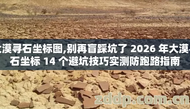 大漠寻石坐标图,别再盲踩坑了 2026 年大漠寻石坐标 14 个避坑技巧实测防跑路指南 大漠寻石坐标图,别再盲踩坑了 2026 年大漠寻石坐标 14 个避坑技巧实测防跑路指南
