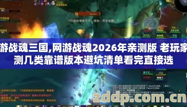 网游战魂三国,网游战魂2026年亲测版 老玩家实测几类靠谱版本避坑清单看完直接选