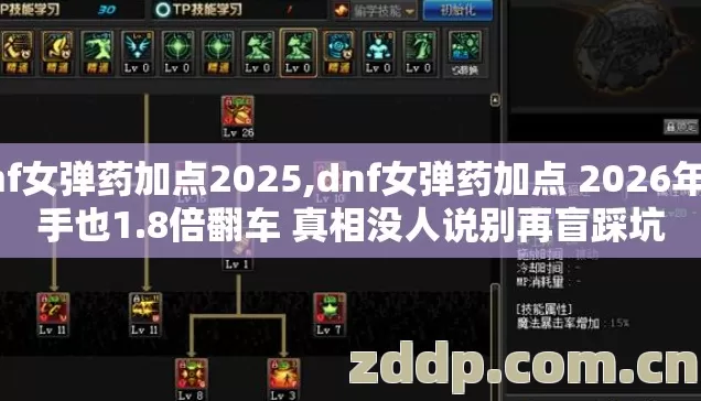 dnf女弹药加点2025,dnf女弹药加点 2026年老手也1.8倍翻车 真相没人说别再盲踩坑 dnf女弹药加点2025,dnf女弹药加点 2026年老手也1.8倍翻车 真相没人说别再盲踩坑