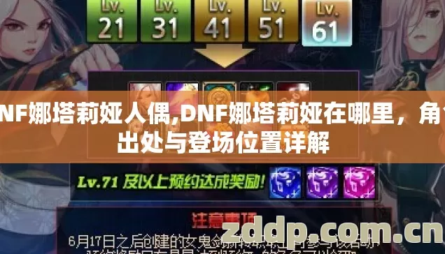 DNF娜塔莉娅人偶,DNF娜塔莉娅在哪里，角色出处与登场位置详解