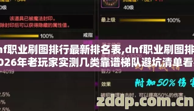 dnf职业刷图排行最新排名表,dnf职业刷图排行2026年老玩家实测几类靠谱梯队避坑清单看完别乱选踩大亏 dnf职业刷图排行最新排名表,dnf职业刷图排行2026年老玩家实测几类靠谱梯队避坑清单看完别乱选踩大亏