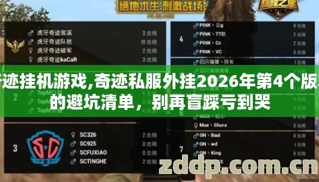 奇迹挂机游戏,奇迹私服外挂2026年第4个版本的避坑清单,别再盲踩亏到哭 奇迹挂机游戏,奇迹私服外挂2026年第4个版本的避坑清单,别再盲踩亏到哭