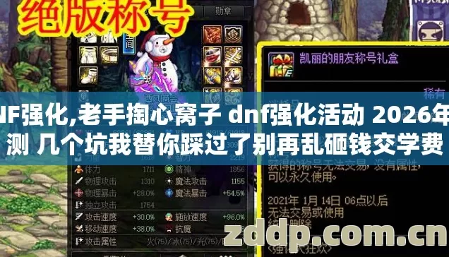 DNF强化,老手掏心窝子 dnf强化活动 2026年实测 几个坑我替你踩过了别再乱砸钱交学费 DNF强化,老手掏心窝子 dnf强化活动 2026年实测 几个坑我替你踩过了别再乱砸钱交学费