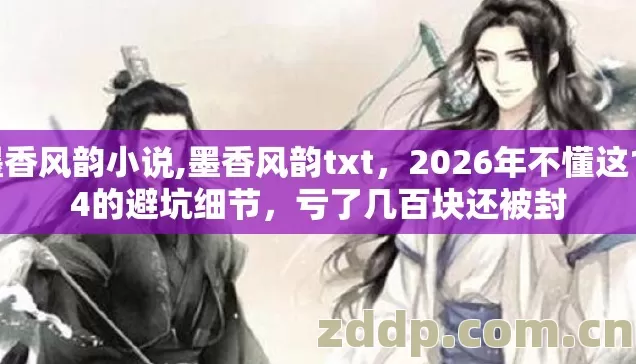 墨香风韵小说,墨香风韵txt，2026年不懂这1/4的避坑细节，亏了几百块还被封