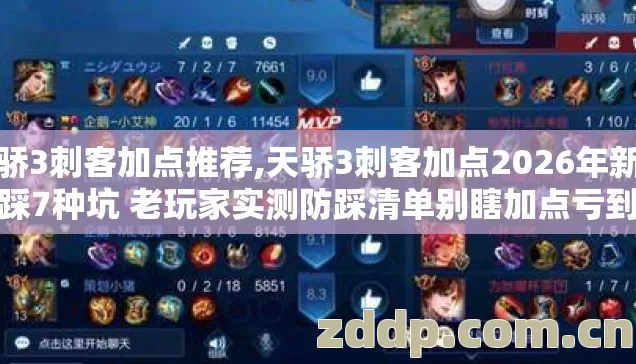 天骄3刺客加点推荐,天骄3刺客加点2026年新手必踩7种坑 老玩家实测防踩清单别瞎加点亏到哭 天骄3刺客加点推荐,天骄3刺客加点2026年新手必踩7种坑 老玩家实测防踩清单别瞎加点亏到哭