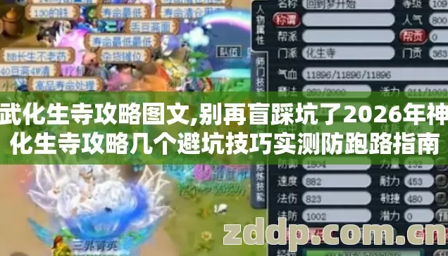神武化生寺攻略图文,别再盲踩坑了2026年神武化生寺攻略几个避坑技巧实测防跑路指南